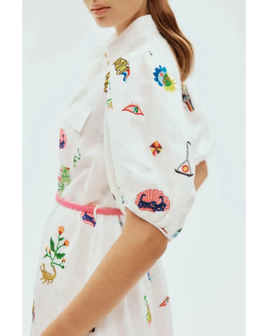 Alemais Atticus Shirtdress Print Size AU 14 for rent on The Volte - main image