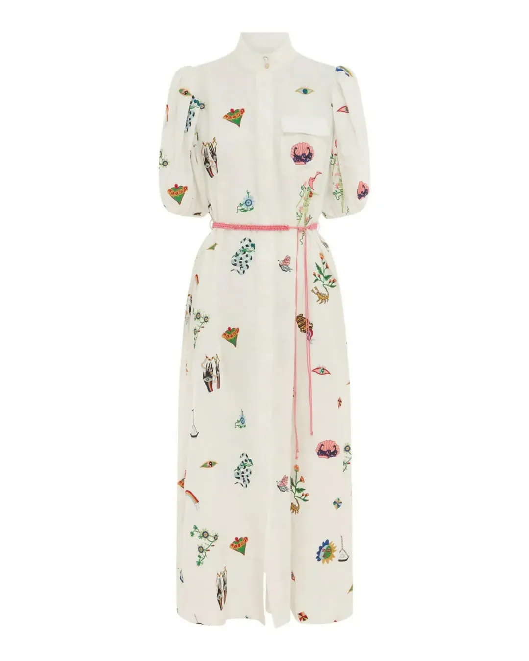Alemais Atticus Shirtdress Print Size AU 14 for rent on The Volte - main image