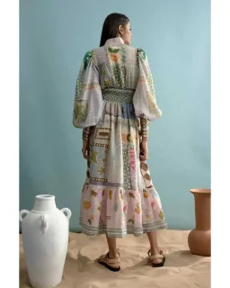 Alemais Emma Gale Shirtdress Multi Size 12/XL for rent on The Volte - image 3