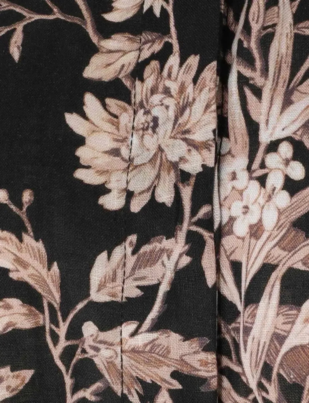 Zimmermann Kaftan Midi Dress Black Mockingbird Size 14 for rent on The Volte - main image