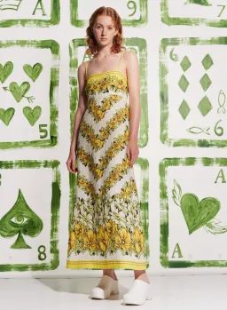 Alemais Gisela Day Dress Floral Size AU 16 for rent on The Volte - image 1