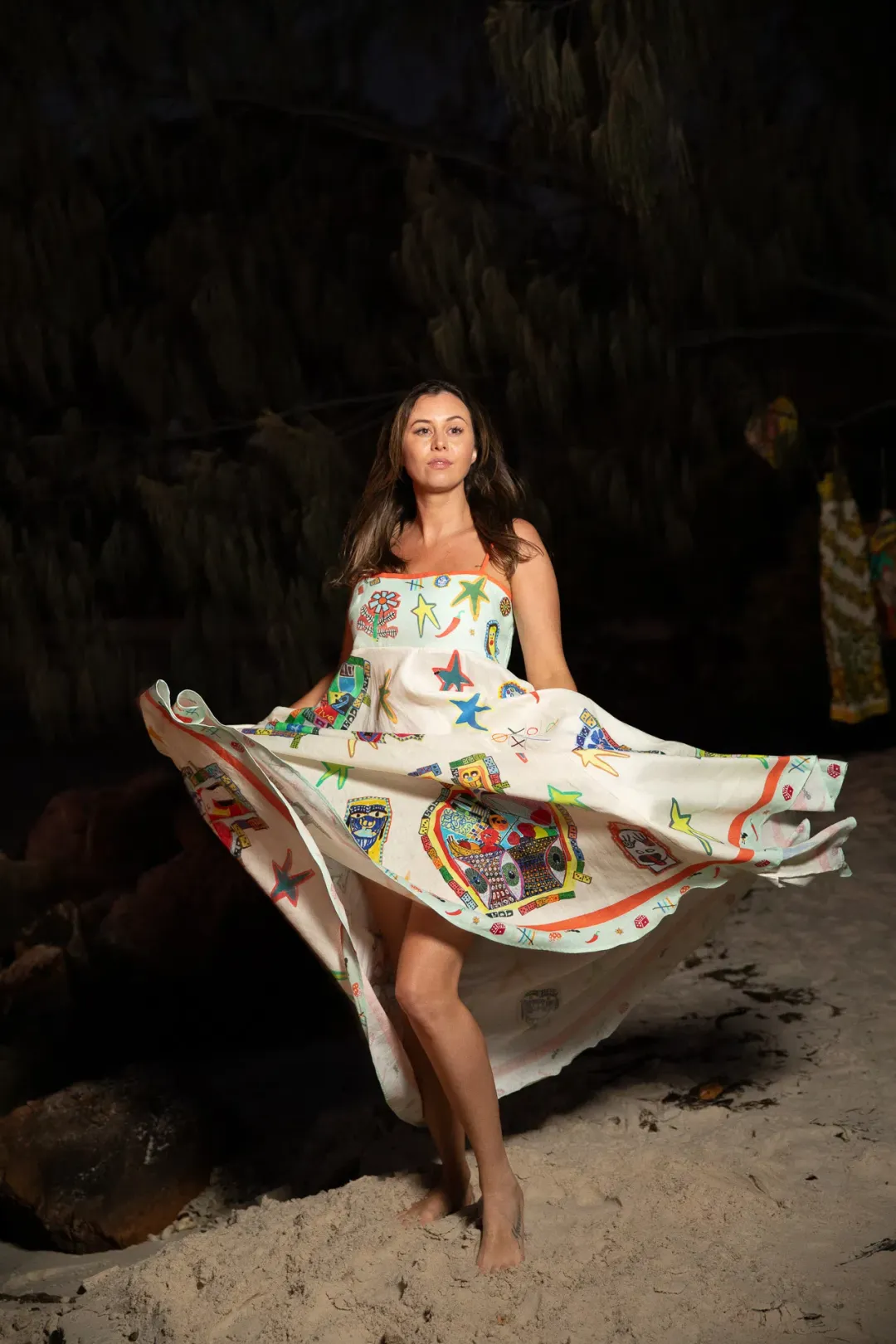 Alemais Players Sundress Print Size 14 for rent on The Volte - main image