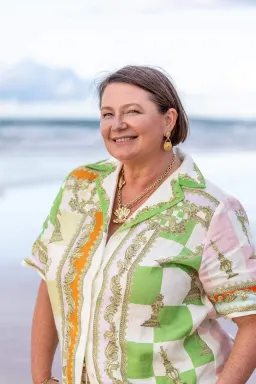 Alemais Checkmate Linen Shirt and Pants Set Multi Size 14 for rent on The Volte - image 4