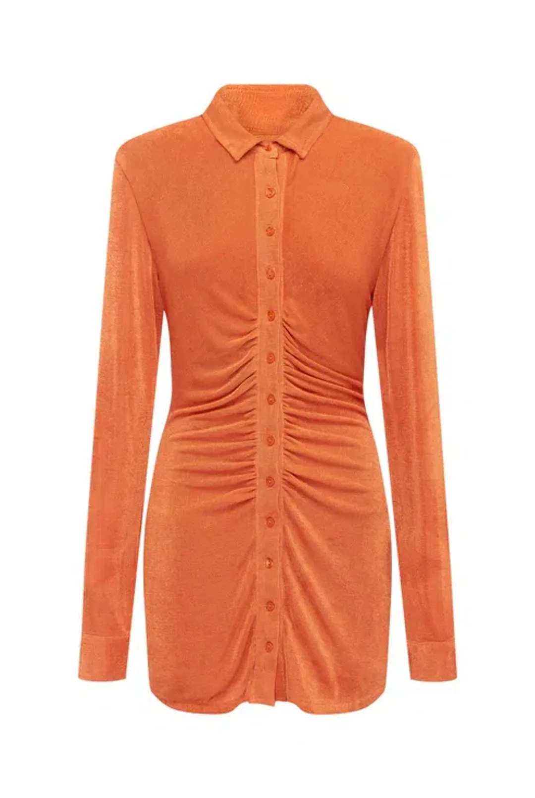 With Jean Andy Mini Dress Orange Size 8 for rent on The Volte - main image