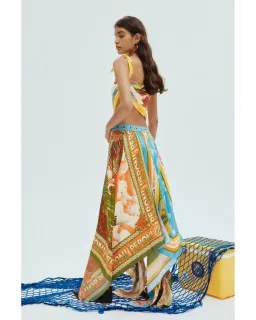 Alemais Paradiso Scarf Skirt Multi Size AU 16 for rent on The Volte - image 3