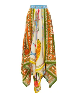 Alemais Paradiso Scarf Skirt Multi Size AU 16 for rent on The Volte - image 4
