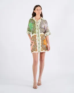 Alemais Trippy Troppo Mini Dress Multi Size AU 16 for rent on The Volte - image 1