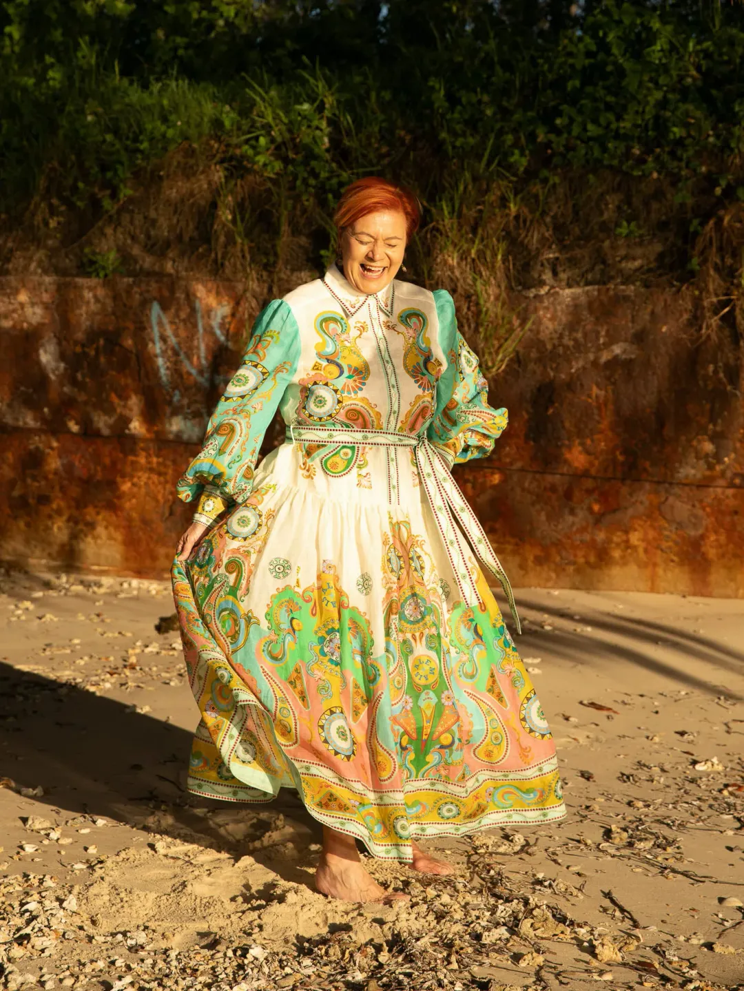 Alemais Pinball Shirtdress Multi Size 14 for rent on The Volte - main image