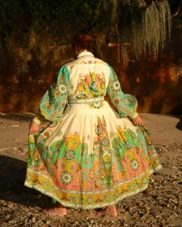 Alemais Pinball Shirtdress Multi Size 14 for rent on The Volte - image 3