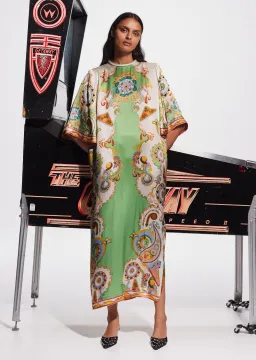 Alemais Pinball Midi Dress Multi Size 16 for rent on The Volte - image 1