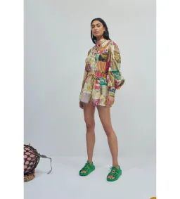 Alemais Hattie Shirt & Shorts Set Multi Size 10  for rent on The Volte - image 1