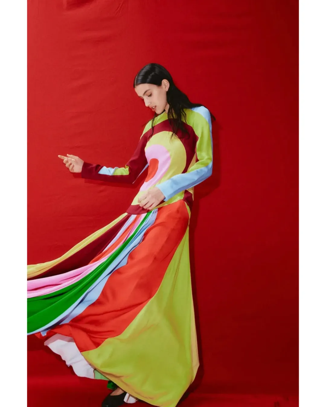 Alemais The Five Gown Multi Size 14 for rent on The Volte - main image