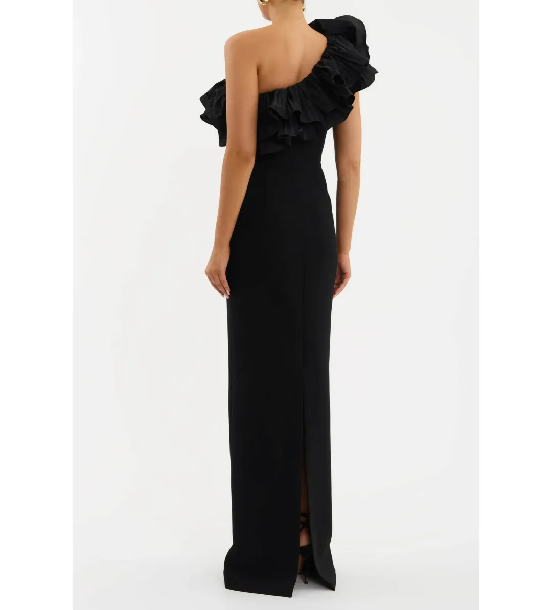 Rebecca Vallance Ella Gown Black Size 6 for rent on The Volte - main image