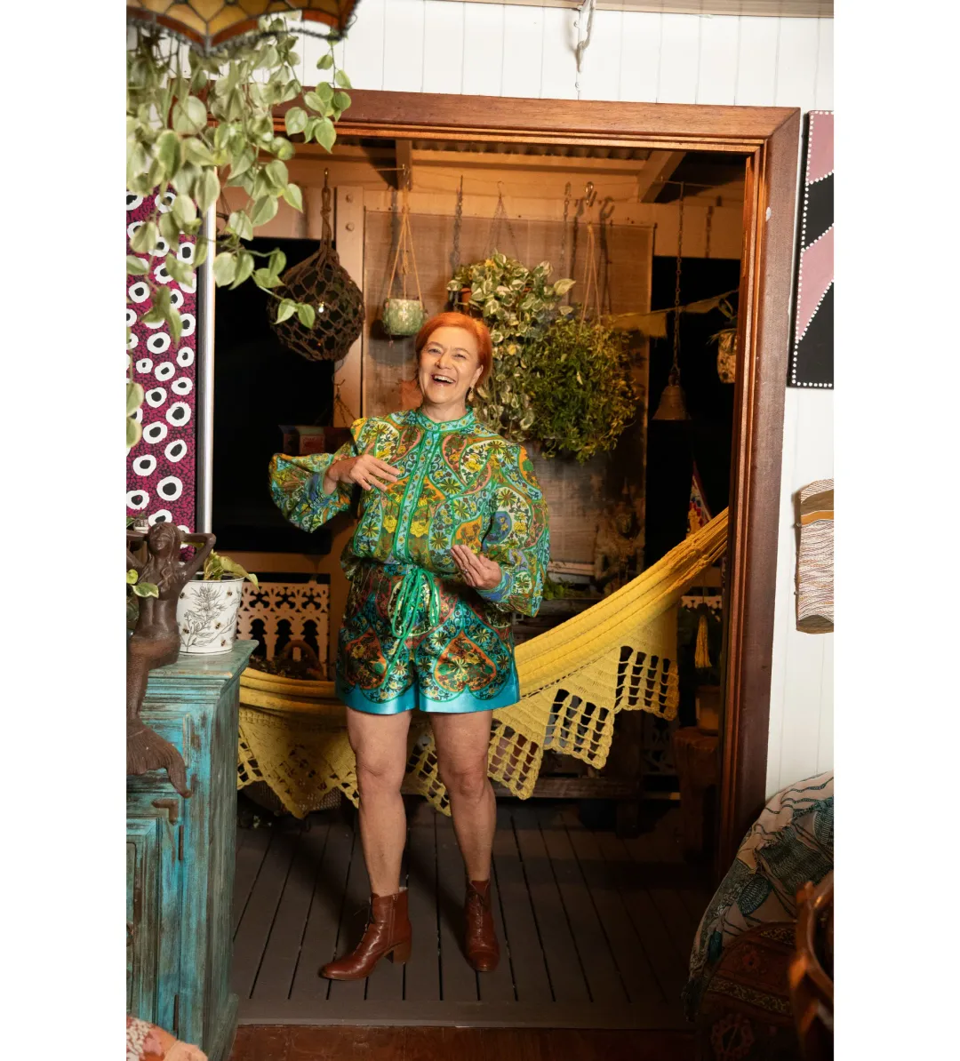 Alemais Sofie Blouse and Shorts Set Size 16 for rent on The Volte - main image