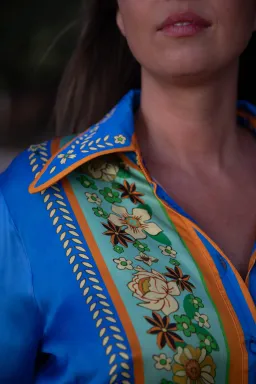 Alemais Linda Mini Dress Multi Floral Size 16 for rent on The Volte - image 6