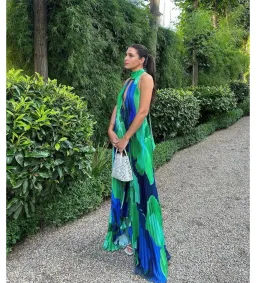 L’Idee Opera Gown Capri Green Size 8 for rent on The Volte - image 4