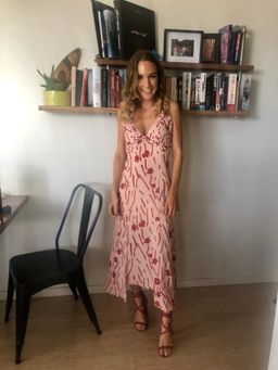 Cmeo Collctive - VISCERAL MIDI DRESS SHELL FLORAL for rent on The Volte - image 2