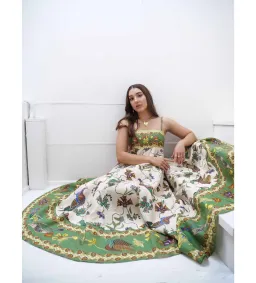 Alemais Birdie Sundress Print Size 12 for rent on The Volte - image 3