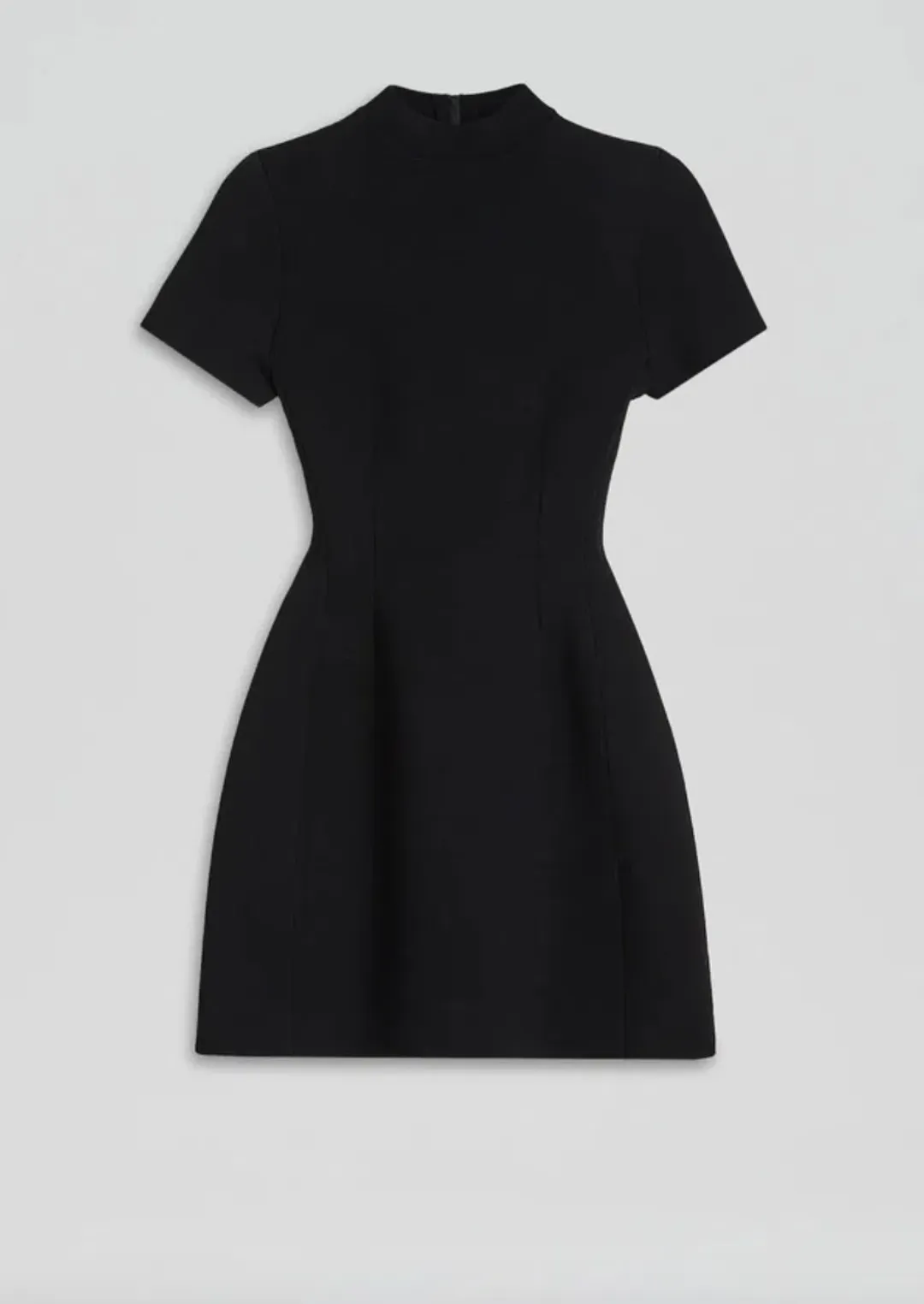 Scanlan Theodore Crepe Knit Peplum Dress AU 8 for rent on The Volte - main image
