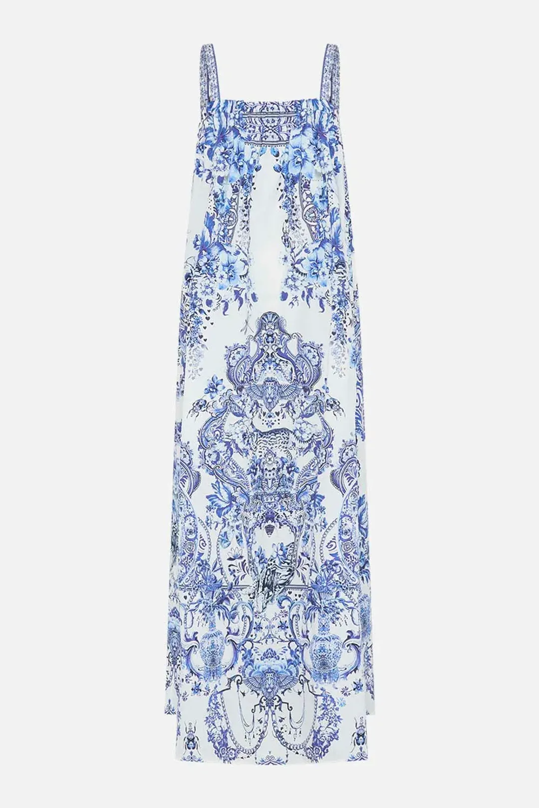 Camilla Wide Strap Sundress Print Size 12 for rent on The Volte - main image