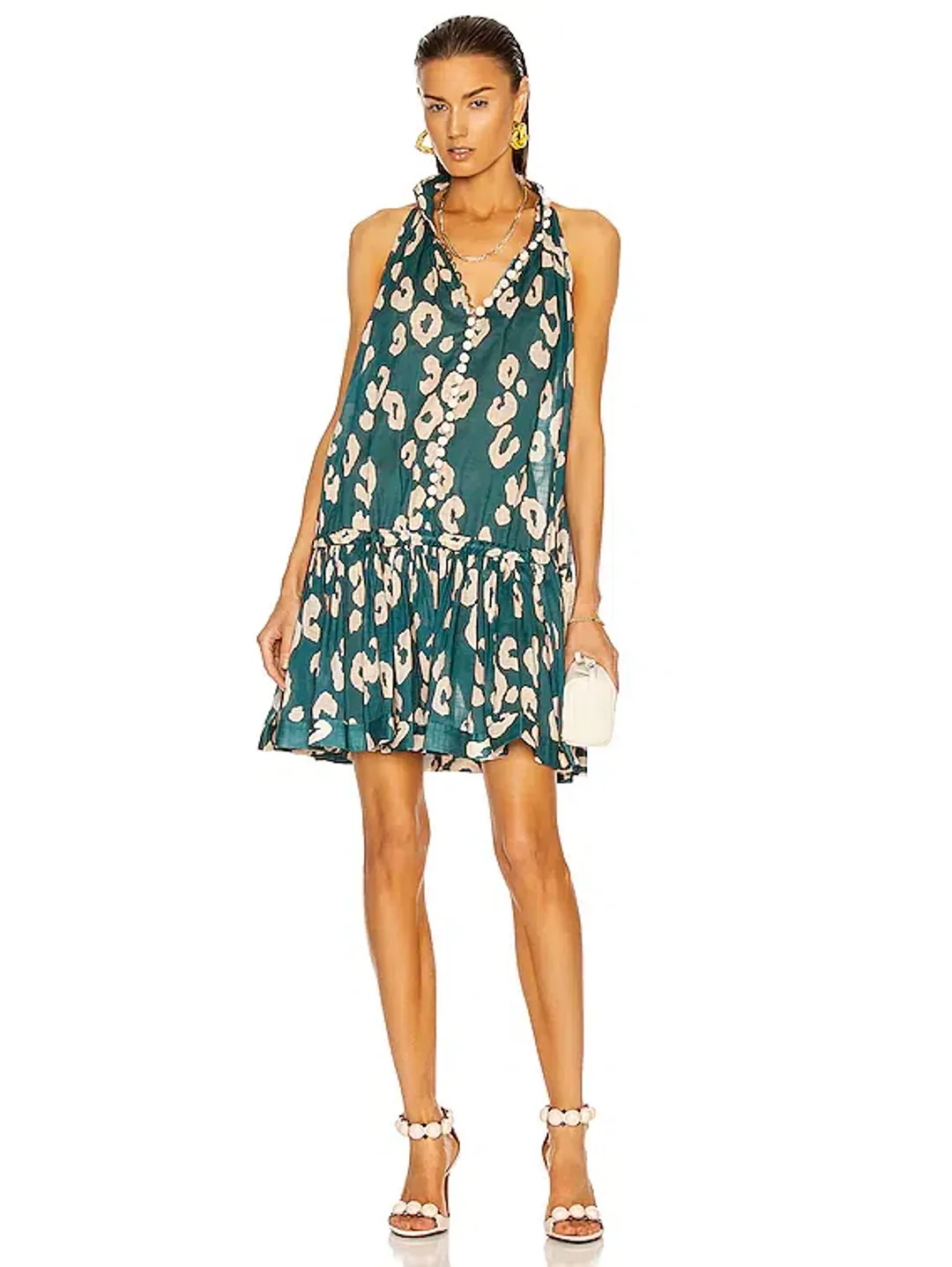 Zimmerman Shelly Swing Mini Dress Print Size 3 / Au 14 for rent on The Volte - main image