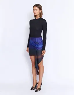 Pfeiffer Gerome Skirt Mini Midnight Size 6 for rent on The Volte - image 3