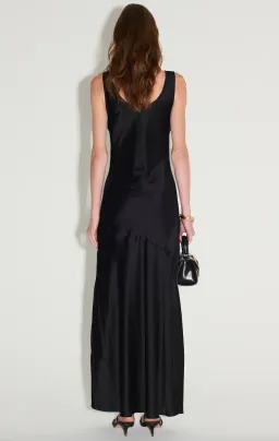 Hansen and Gretel Patricia Bias Cut Dress Black Size 12 for rent on The Volte - image 3