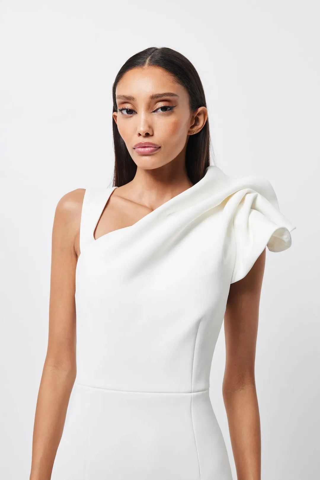  Mossman Infatuation Maxi Dress White Size 12 for rent on The Volte - main image