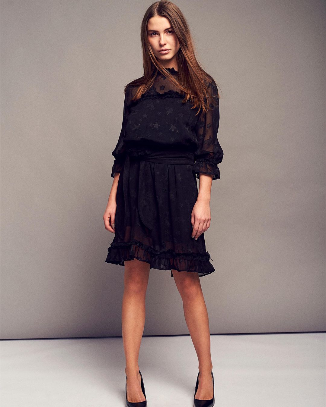 Sparkz Copenhagen Remmy Dress Black Size S for rent on The Volte - main image