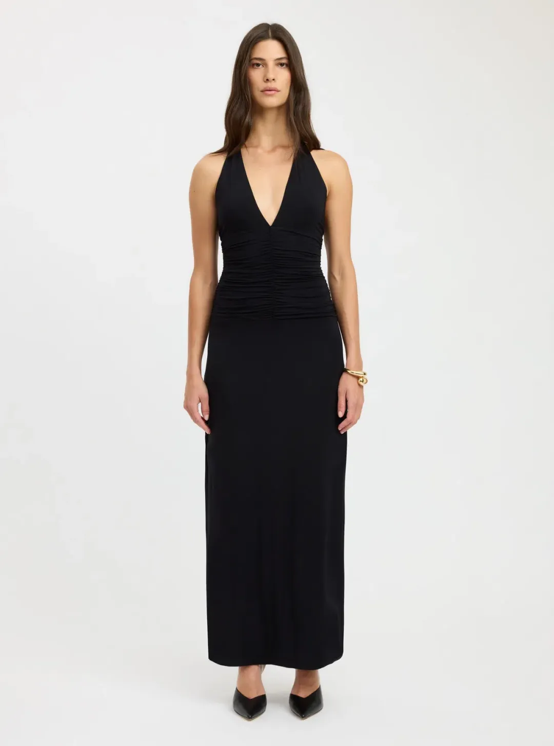Kookai Brooklyn Maxi Dress in Black Size 38 / AU 10 for rent on The Volte - main image