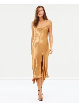 Bec & Bridge Feel The Heat Dress Cinnamon Size AU 8 for rent on The Volte - image 1