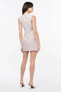 Manning Cartell Water Colour Mini Dress Soft Pink Size 10 for rent on The Volte - image 2