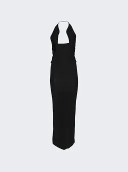 Christopher Esber Tailored Slope Halter Dress Black Size AU 6  for rent on The Volte - image 5
