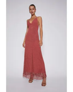 Scanlan Theodore Hand Crochet Dress Sienna Size AU 6 for rent on The Volte - image 1