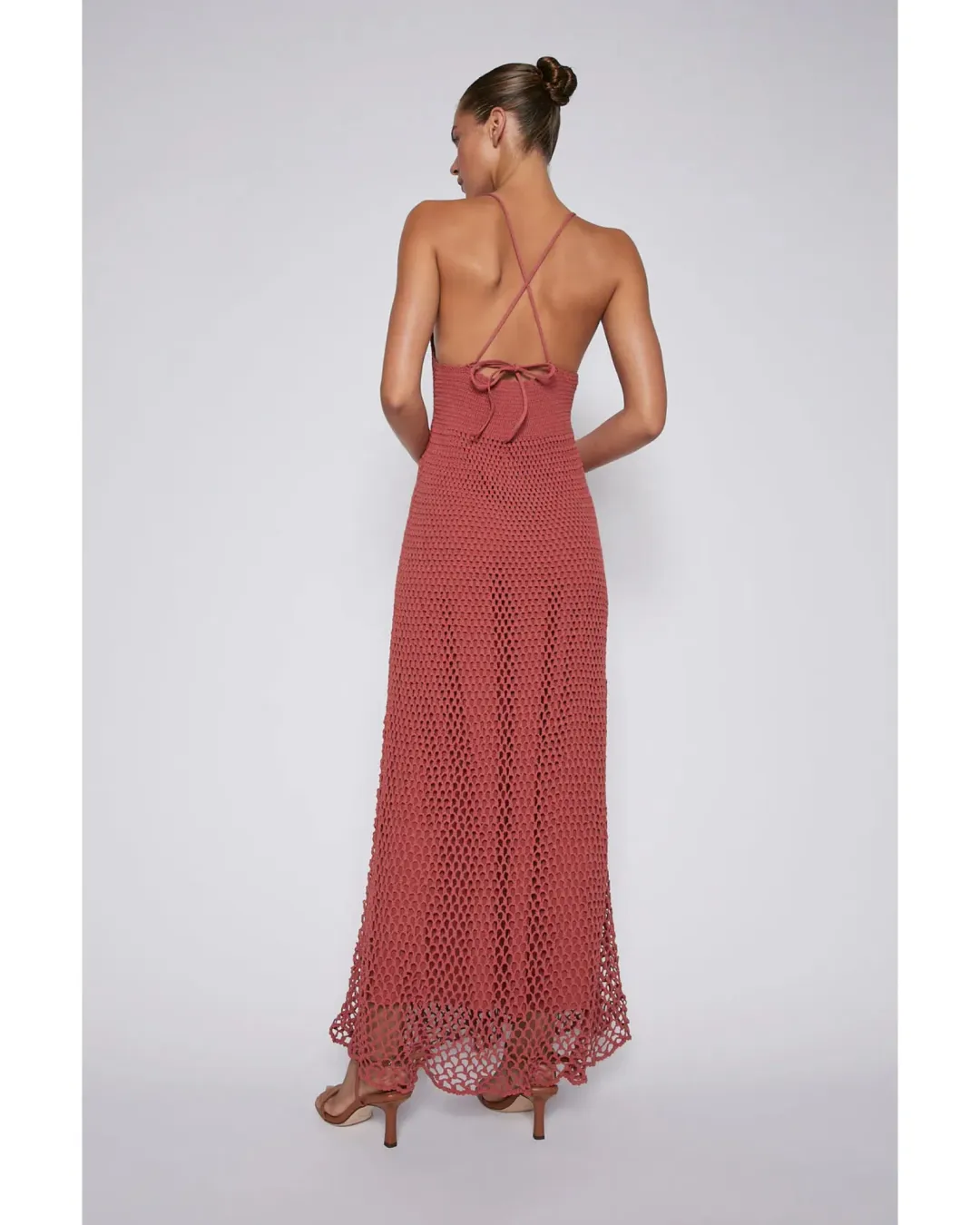 Scanlan Theodore Hand Crochet Dress Sienna Size AU 6 for rent on The Volte - main image