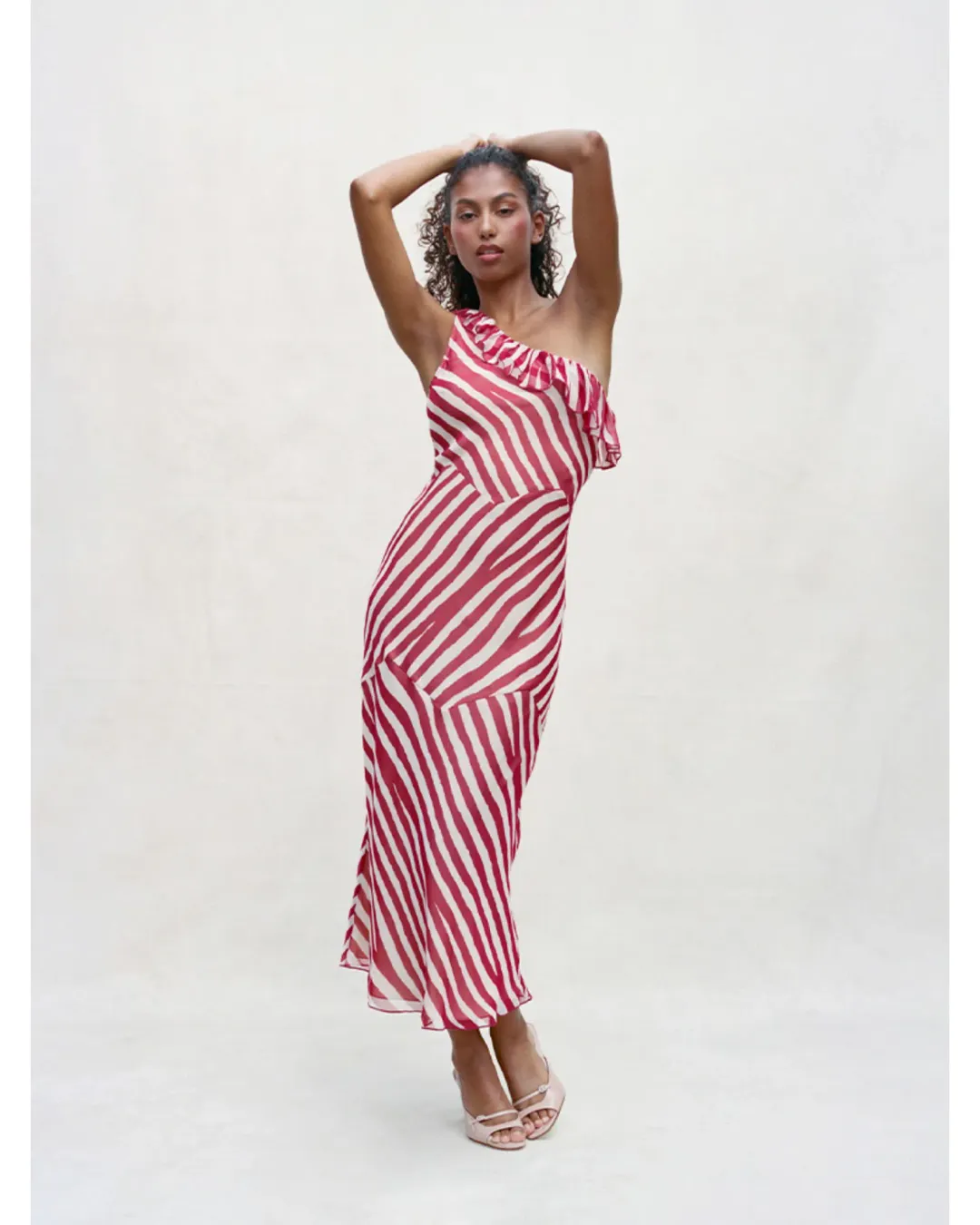 Realisation Par The Theodora In Candy Stripe Size AU 8  for rent on The Volte - main image