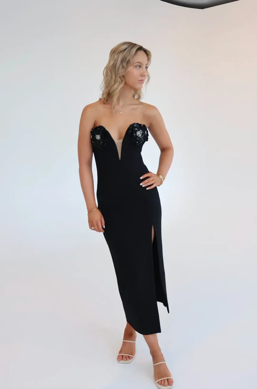 Rachel Gilbert Bowie Dress Black Size 1 / AU 8 for rent on The Volte - main image
