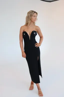 Rachel Gilbert Bowie Dress Black Size 1 / AU 8 for rent on The Volte - image 1