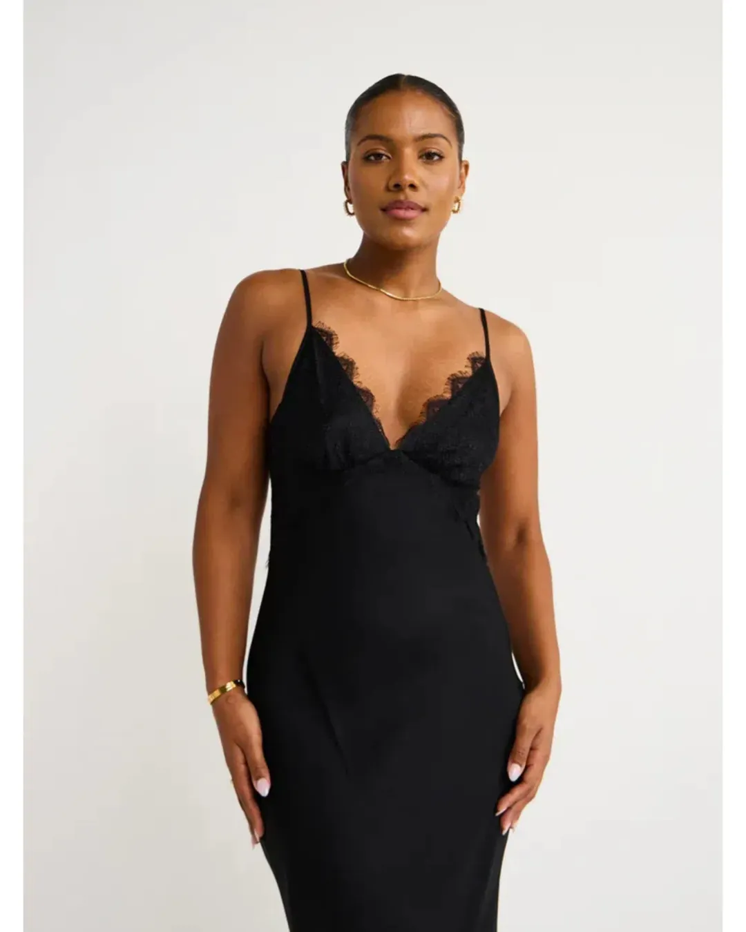 Bec & Bridge Emery Lace Dress Black Size AU 10 for rent on The Volte - main image