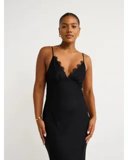 Bec & Bridge Emery Lace Dress Black Size AU 10 for rent on The Volte - image 6