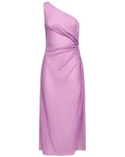 Oséree Lumiere Knot Dress Purple Size 10  for rent on The Volte - image 4