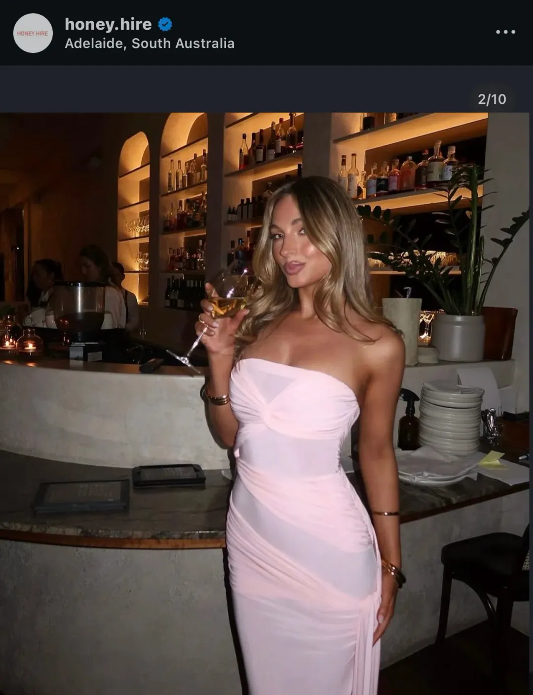 Natalie Rolt Miranda Gown Size 2/Au 10 for rent on The Volte - main image