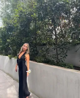 Deconduarte Astor Maxi Dress Black Size 8 for rent on The Volte - image 1