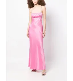 Bec & Bridge Amber Maxi Dress in Candy Pink Size AU 10  for rent on The Volte - image 1
