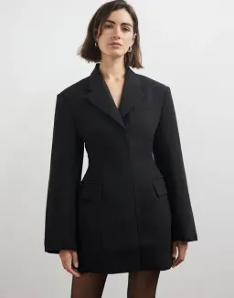 CAMILLA AND MARC MACKINLEY BLAZER DRESS BLACK  SIZE 8 for rent on The Volte - image 2