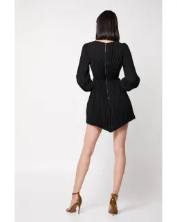 Mossman Breakthrough Mini Dress Black Size AU 8 for rent on The Volte - image 3