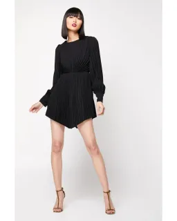 Mossman Breakthrough Mini Dress Black Size AU 8 for rent on The Volte - image 1