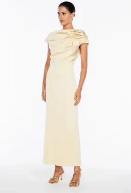 Manning Cartell Grand Illusion Maxi Gown Butter Size 10 for rent on The Volte - image 2