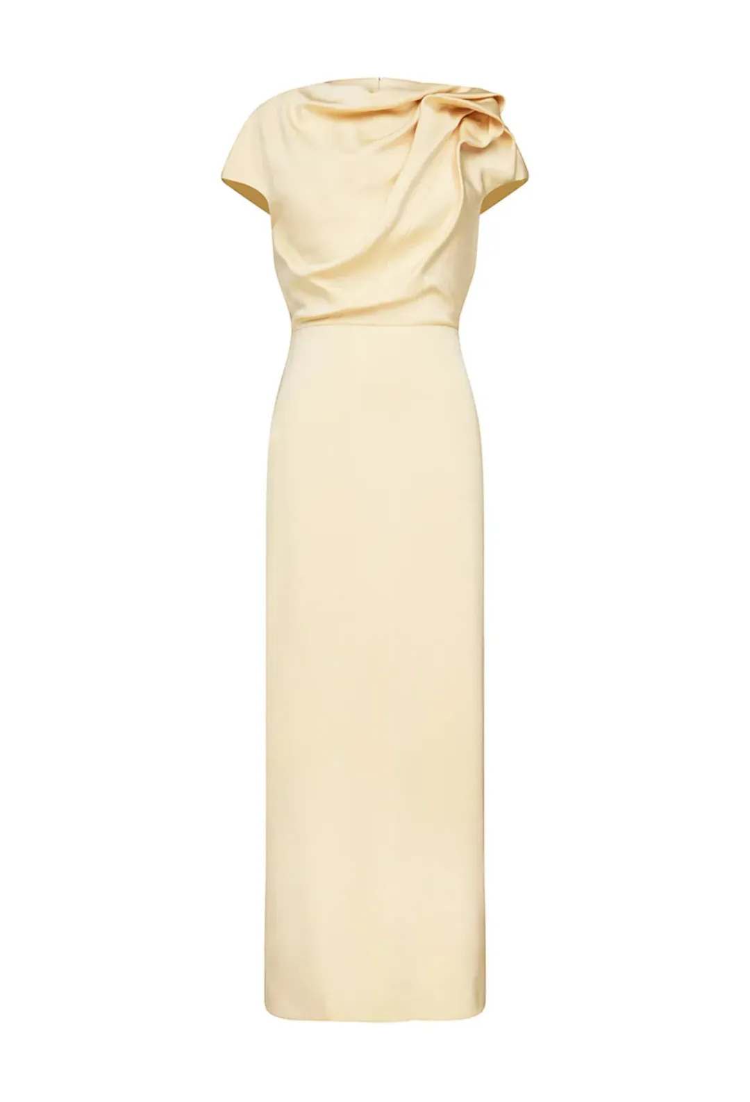 Manning Cartell Grand Illusion Maxi Gown Butter Size 10 for rent on The Volte - main image