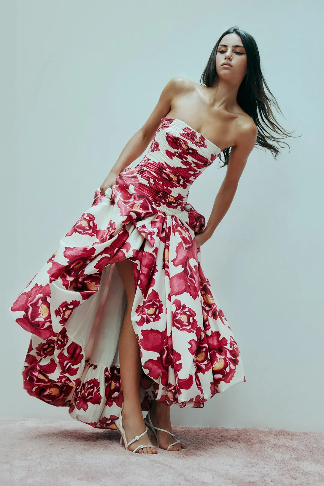 Aje Behold Maxi Dress in Boldly Blooming Size 14 for rent on The Volte - main image